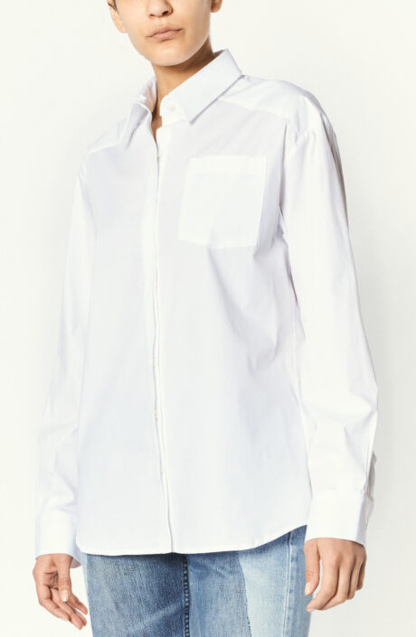 Weiße Bluse "Perfect Shirt" aus Baumwolle