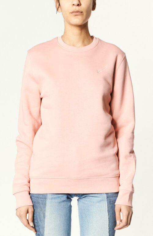 Rosafarbener Sweater "Safety" aus Baumwolle