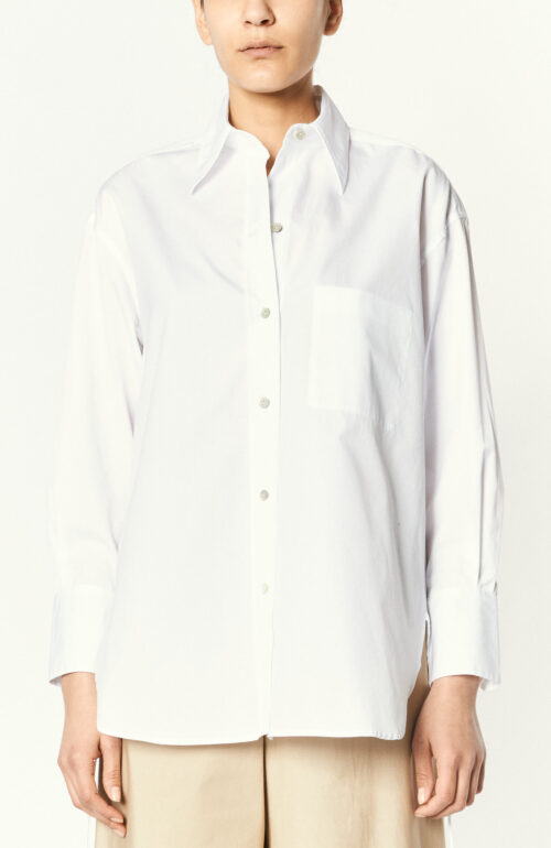 Hemd "Oversized-Shirt" in Weiß