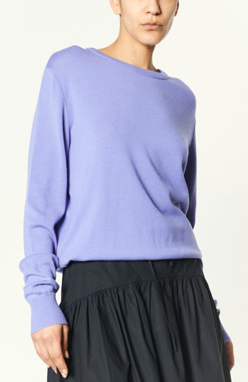 Feinstrickpullover " Lou" in Lila