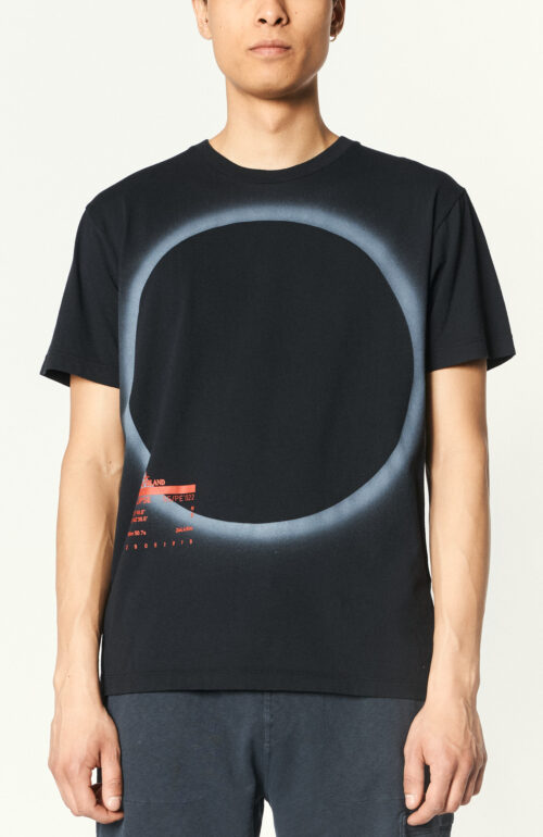 T-Shirt "2NS95 Solar Eclipse One" in Schwarz