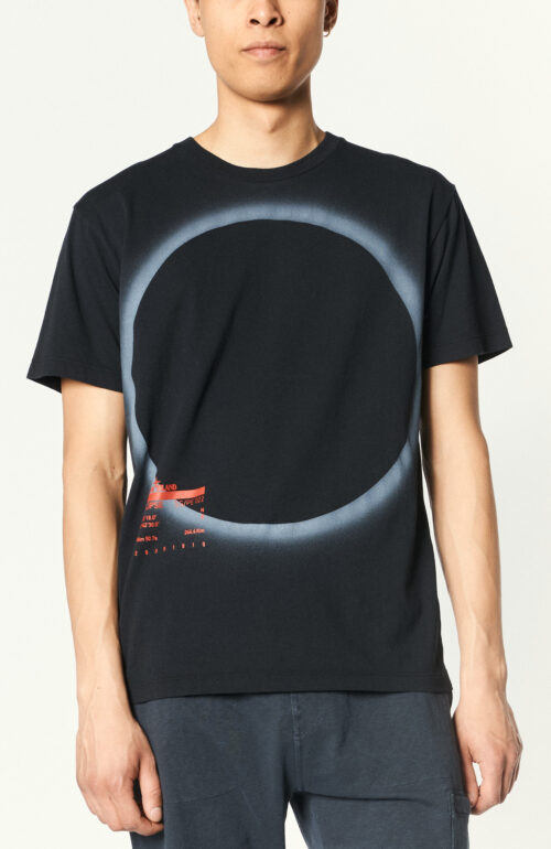T-Shirt "2NS95 Solar Eclipse One" in Schwarz
