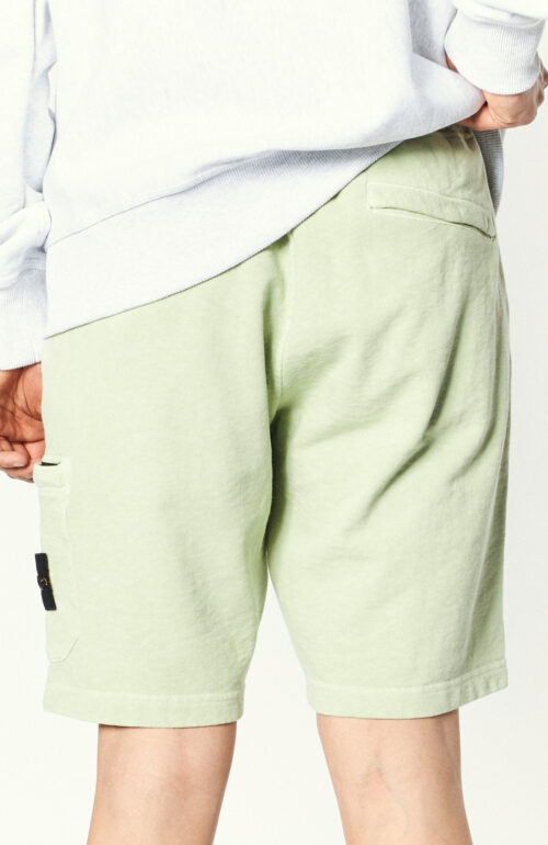 Bermuda shorts "66260 Malfile' Fleece" in light green