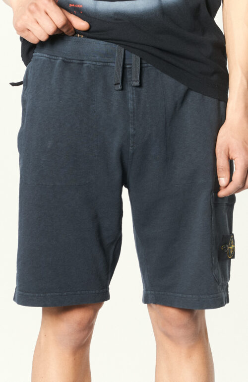 Bermuda-Shorts "66260 Malfile' Fleece" in Schwarz