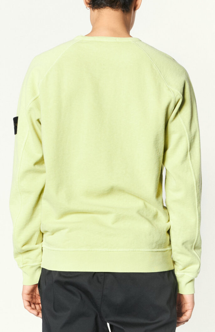 Sweater "66360 Malfile' Fleece" in lemon yellow