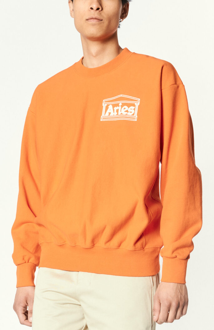 Sweatshirt "Premium Temple Sweater" in Orange