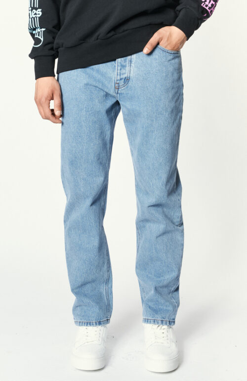 Jeans "Straight Fit Jeans" in Hellblau