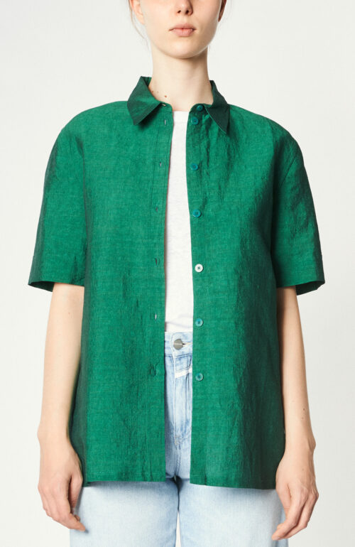 Terrence Short Sleeve Shirt in Green