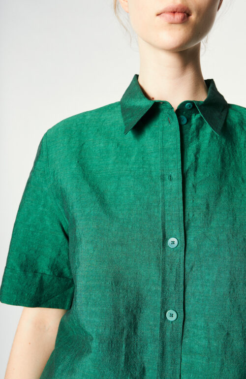Terrence Short Sleeve Shirt in Green