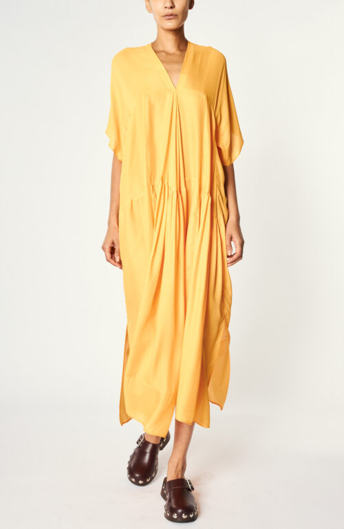 Maxi-Kleid "Daegan" in Gelb