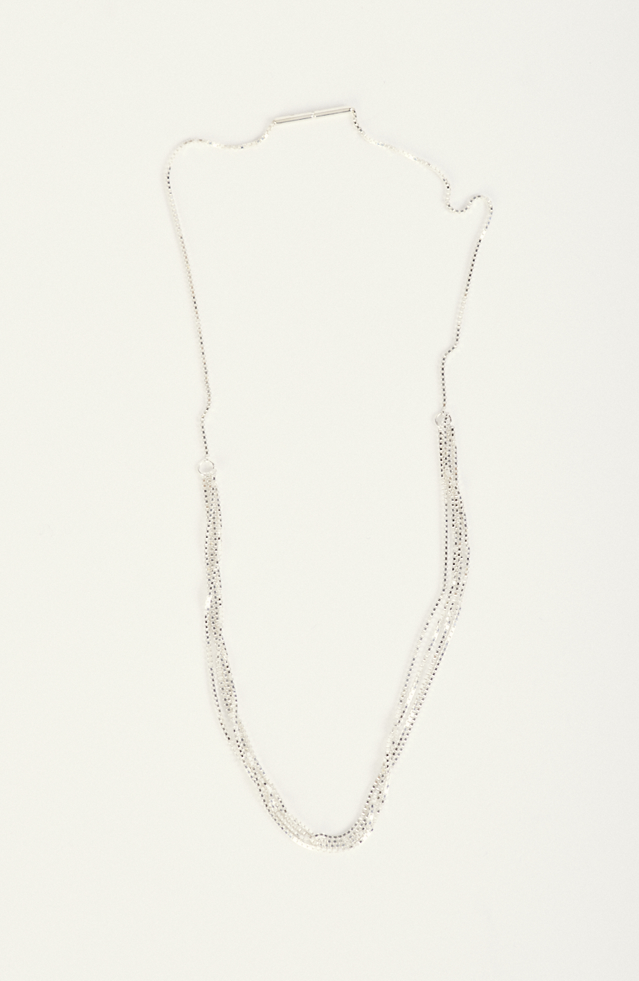 Chain "Fine 4 Line" in silver