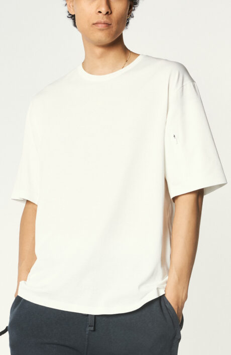 T-Shirt "Iconic Pocket" in Offwhite