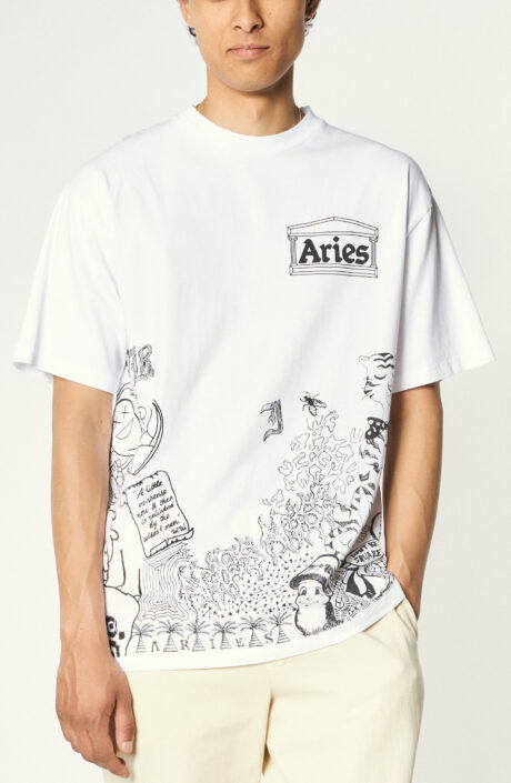 T-Shirt Doodle white