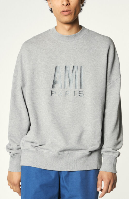 Sweatshirt "Ami Paris" in Grau