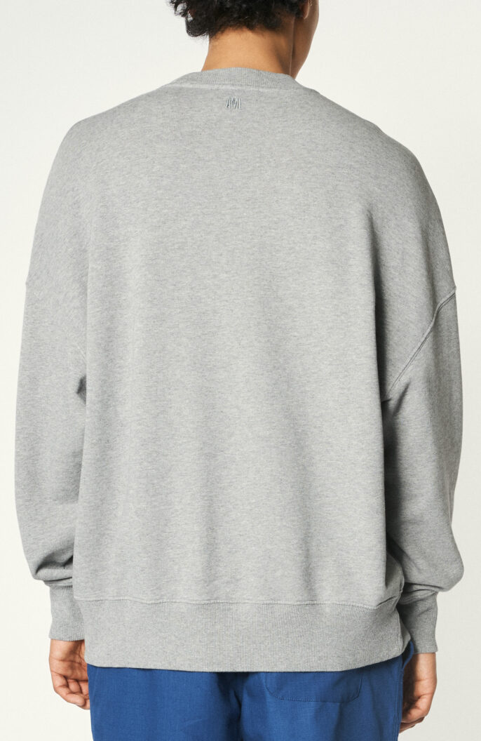 Sweatshirt "Ami Paris" in Grau