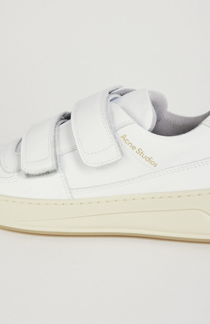 Velcro sneakers "Perey" in white