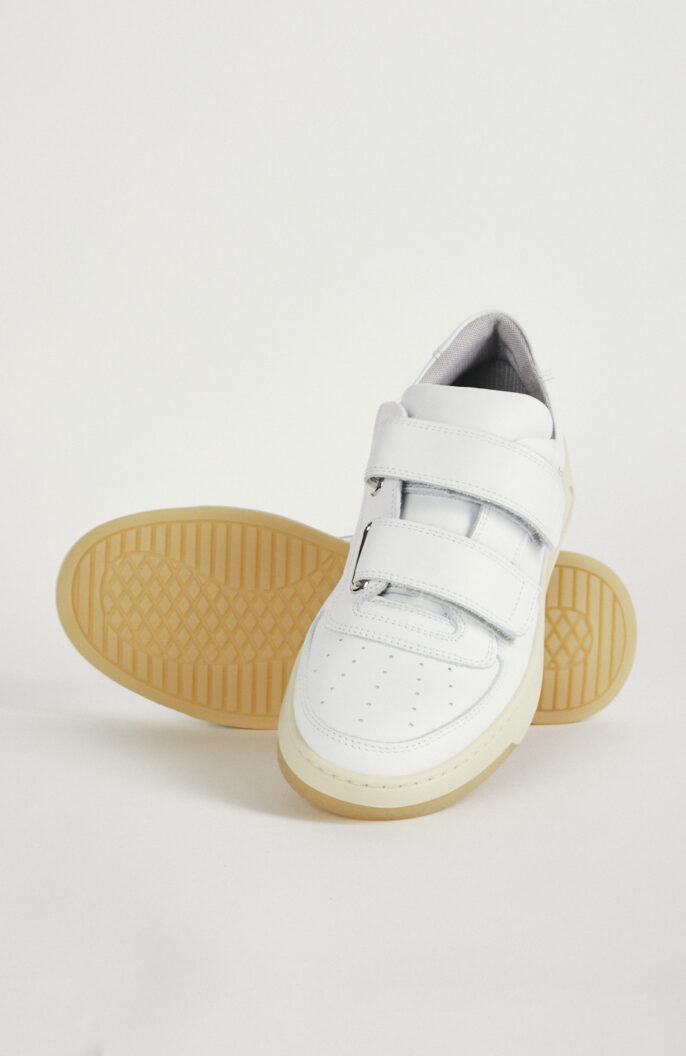Velcro sneakers "Perey" in white