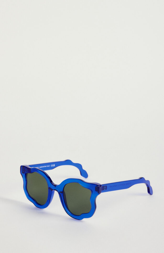 Blaue Sonnenbrille "Asun"