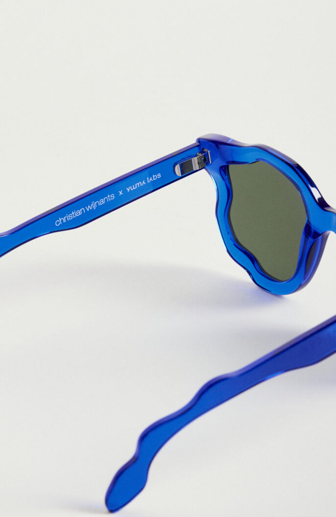 Blaue Sonnenbrille "Asun"
