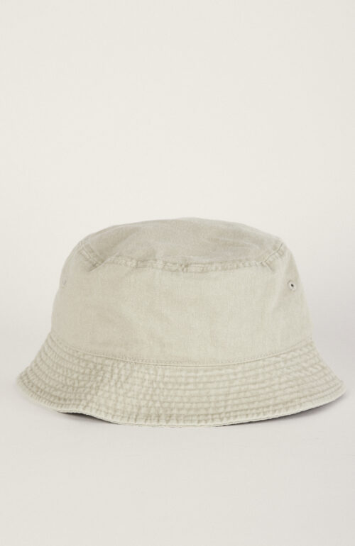 Washed Stock Bucket Hat Fishing Hat in Offwhite