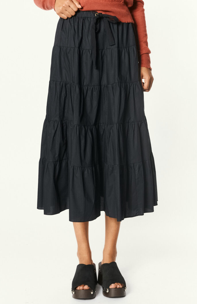 Midi skirt "Makana" in black