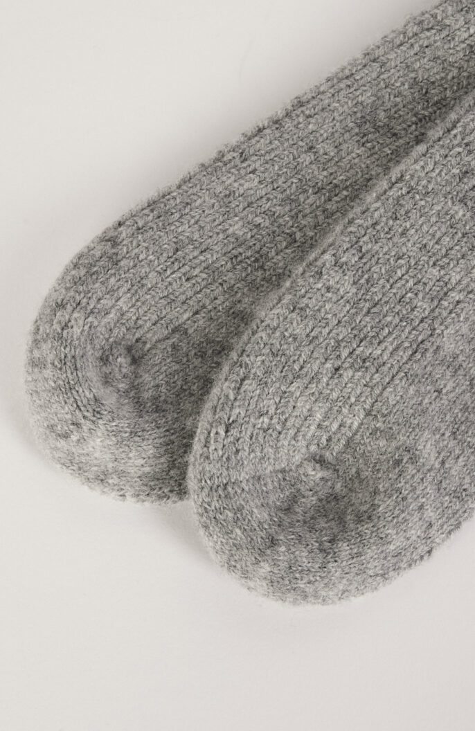 Cashmere socks "Osa" in gray