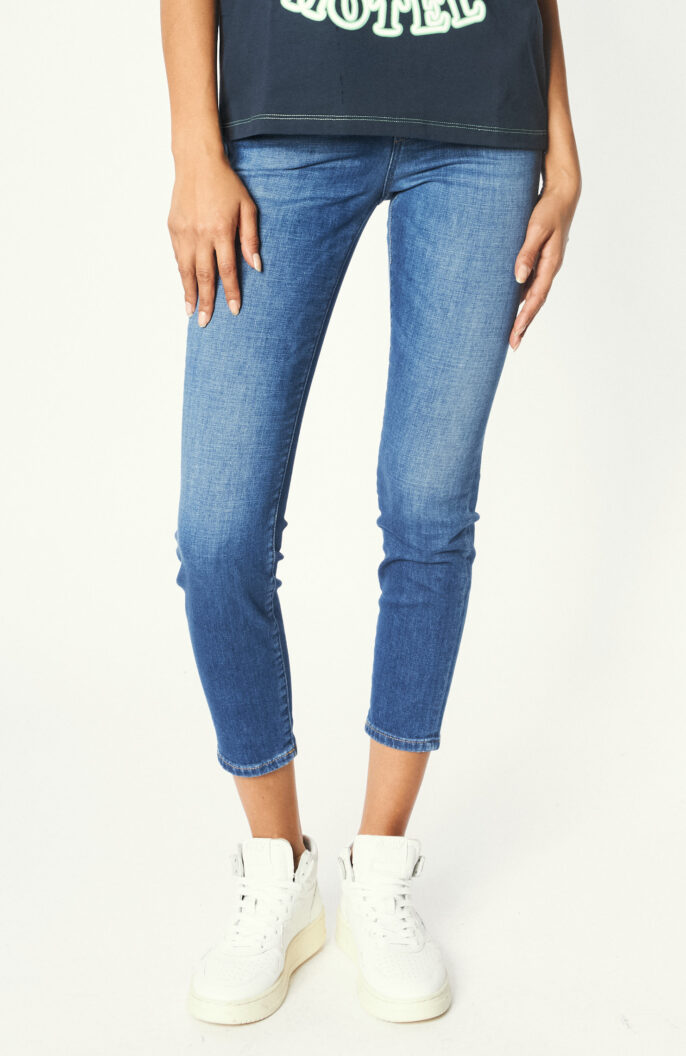 Slim-Fit-Jeans "Baker" in Mittelblau 