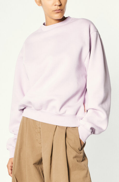 Sweatshirt in Rosé 