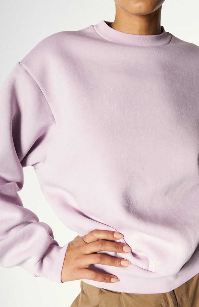 Sweatshirt in Rosé 