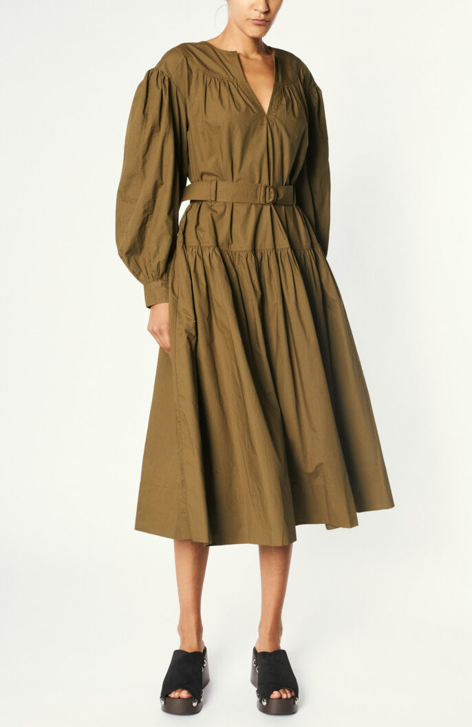 Dress "Joyce" in brown