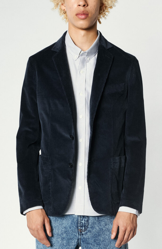 Corduroy jacket "375 Jacket" in dark blue
