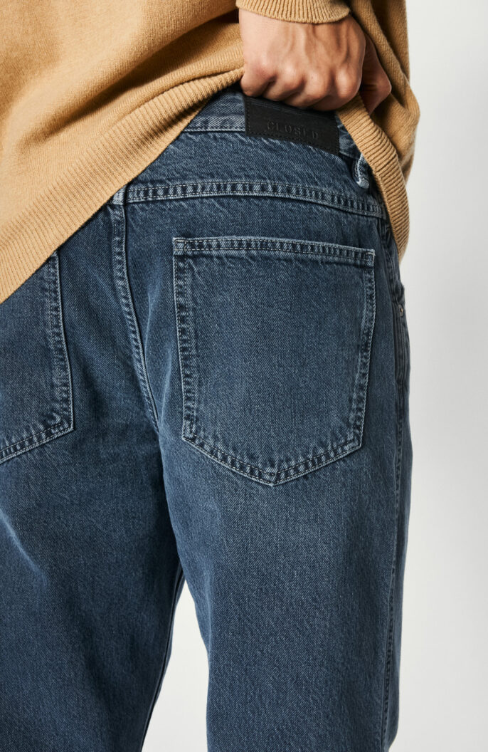 Jeans "X-Lent tapered" in Dunkelblau