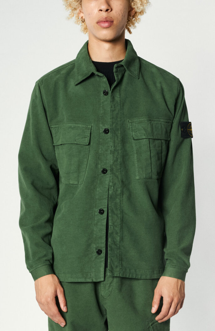 Overshirt "11305" in Oliv