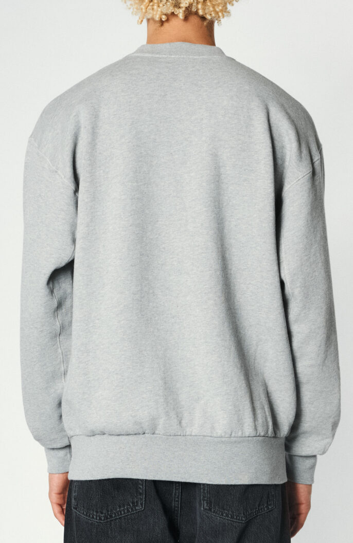 Sweater "Mini Problemo" in Grau 