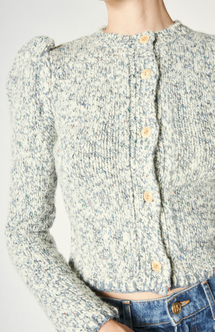 Tweed-Cardigan "Nicola" in Grau