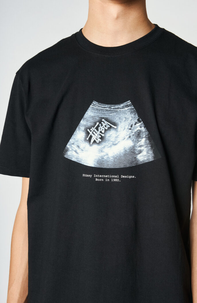 Bedrucktes T-Shirt "Ultra Tee" in Schwarz