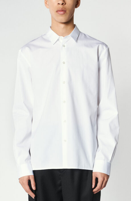 Hemd "Weaving" in Weiß