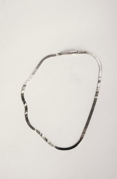 Kette "Fluid Necklace Short" in Silber