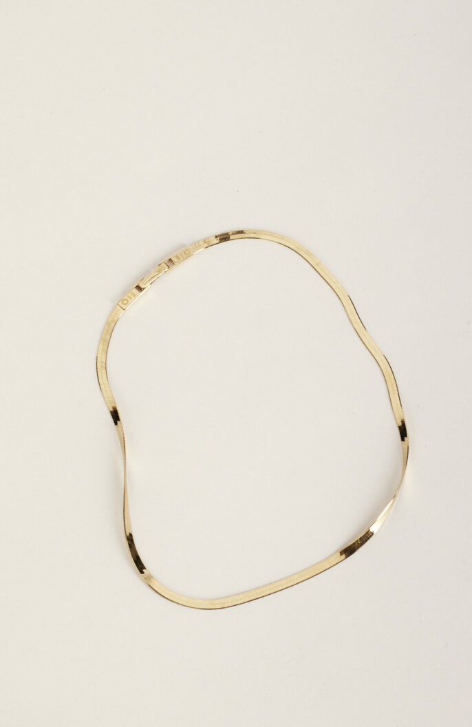 Kette "Fluid Necklace Short" in Gold