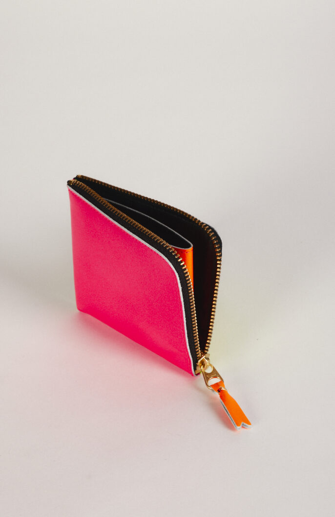Portemonnaie SA3100 aus der Super Fluo Line in Pink/Orange