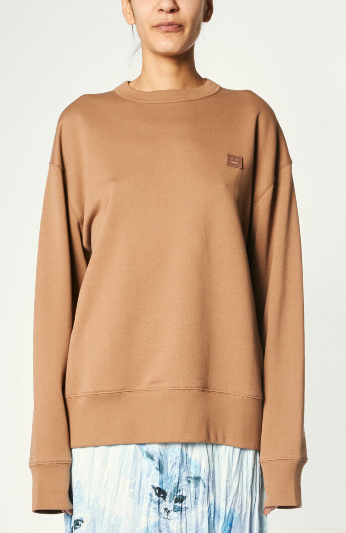 Oversize-Sweatshirt in Camel