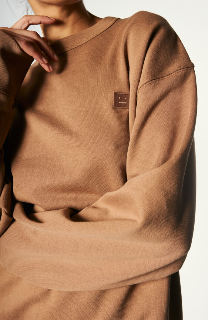 Oversize-Sweatshirt in Camel