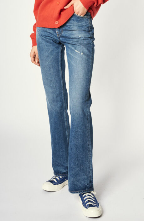 Jeans "1977" in Mittelblau