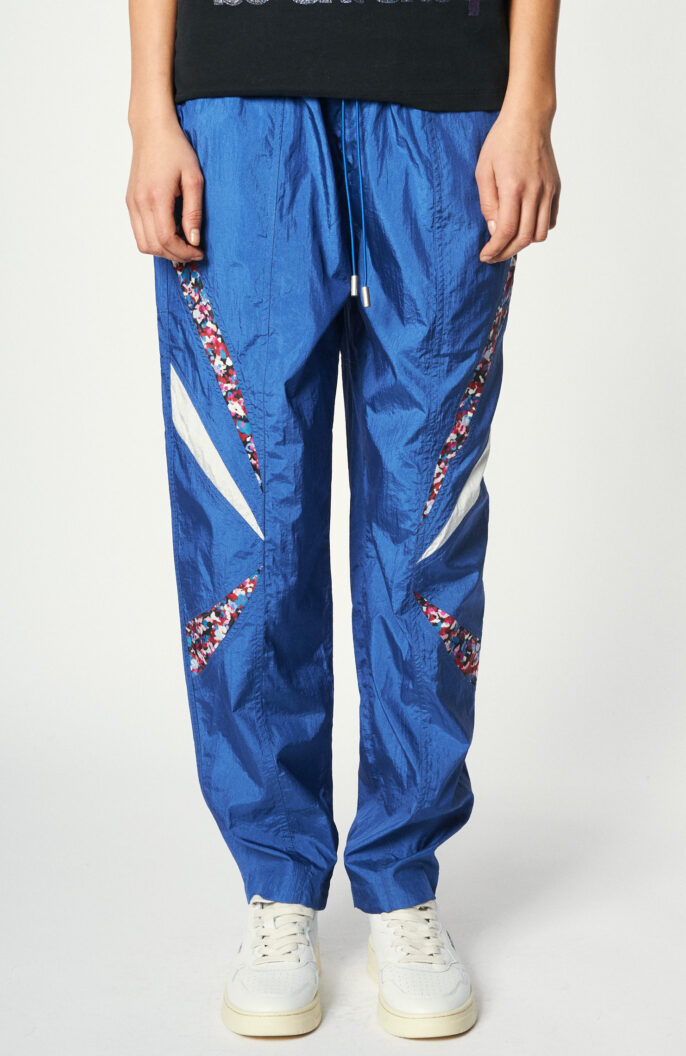 Track-Pants "Midaiazi" in Blau/Multicolor