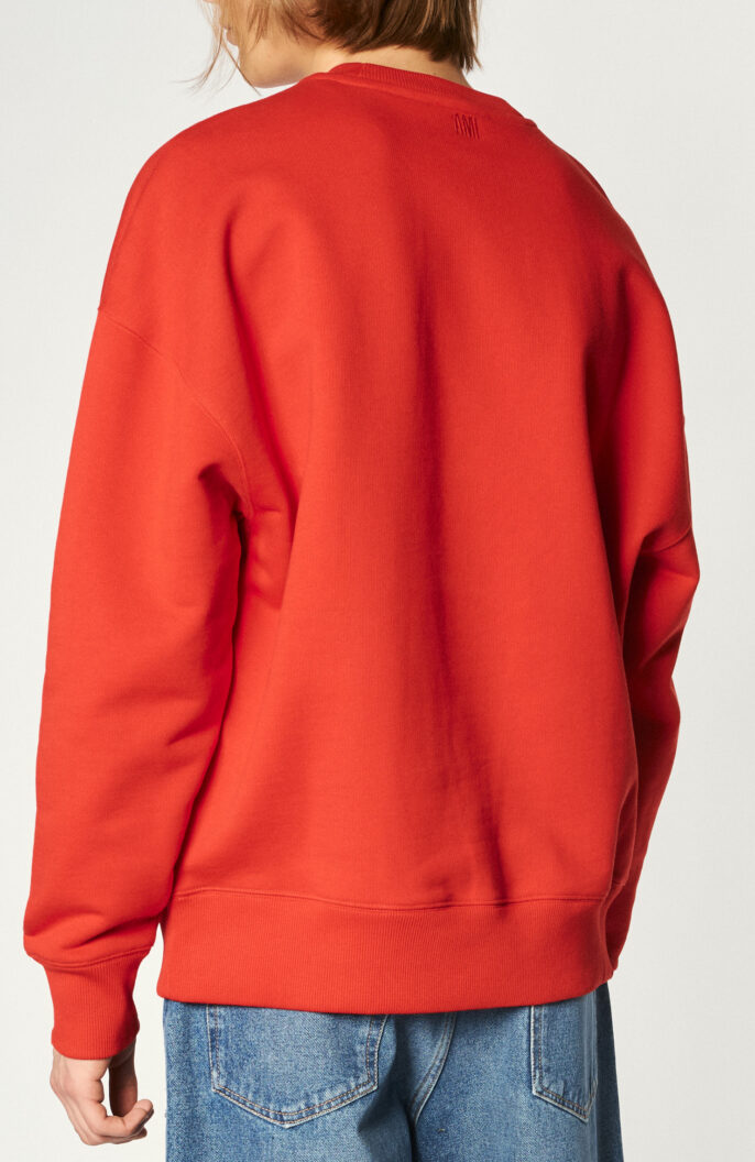 Sweatshirt "Coeur Sacré" in Rot