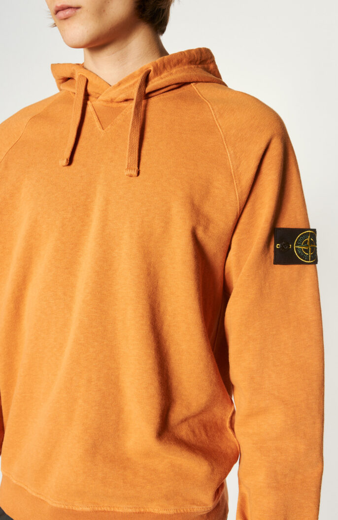 Hoodie-Sweater „2150“ in Sienna-orange