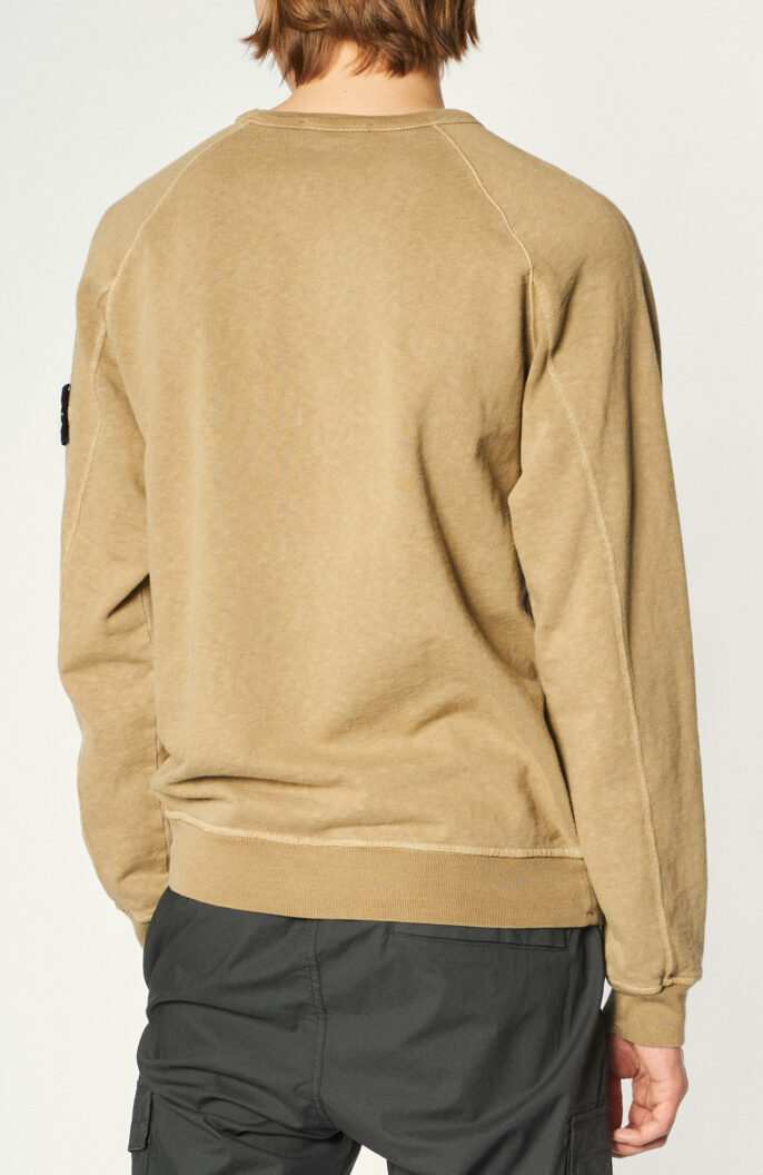 Sweater „6360“ in Dunkelbeige