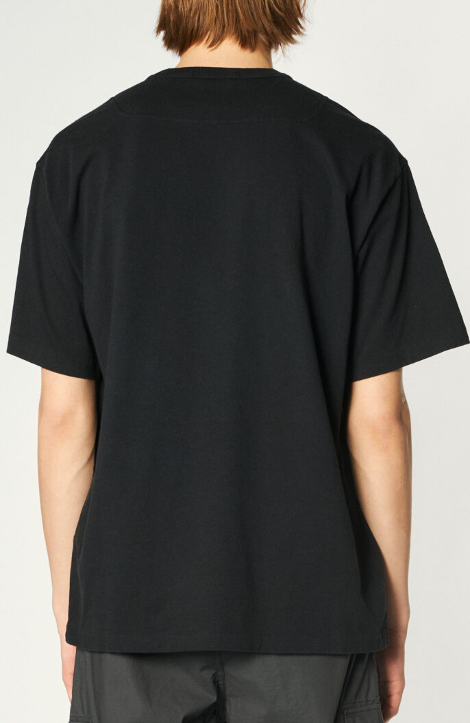 T-Shirt „0444“ in Schwarz