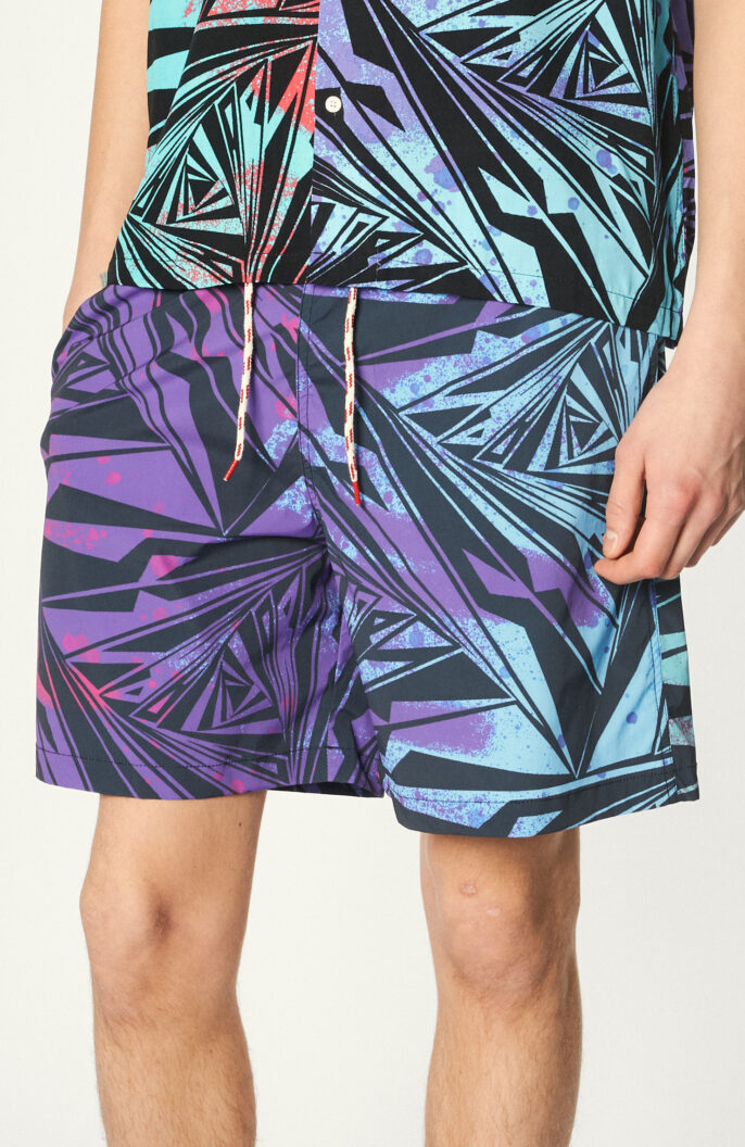 Board-Shorts "Vortex" in Multicolor