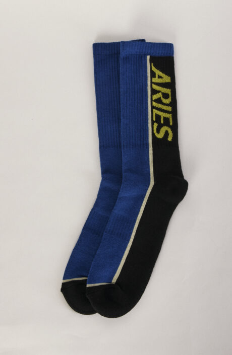Socken "Credit Card" in Blau/Schwarz/Offwhite